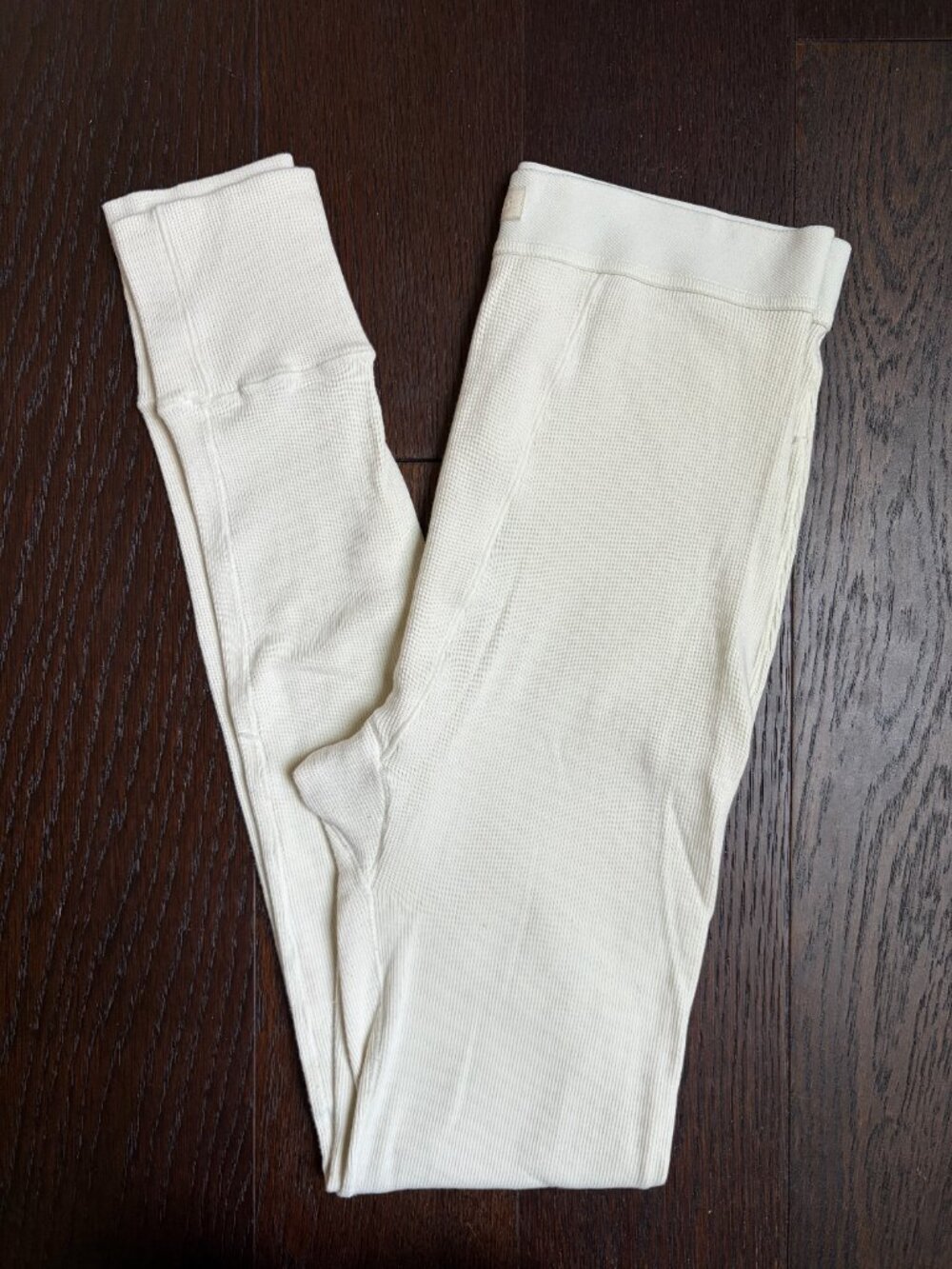 SKIMS Cotton Rib Leggings (Bone) - Medium